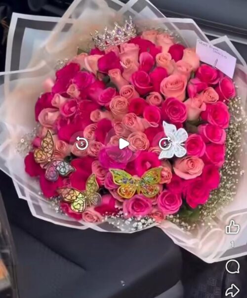 Ramo de 50 rosas